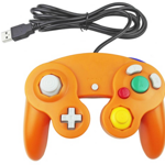 USB Gamecube kabelový ovladač pro PC - oranžový