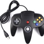 USB N64 Design PC ovladač černý USB N64 Design PC ovladač černý