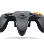 N64 černý ovladač