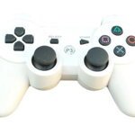 Ovladač PS3 Bluetooth bílý Ovladač PS3 Bluetooth bílý