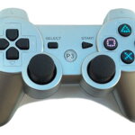 Ovladač PS3 Bluetooth stříbrný Ovladač PS3 Bluetooth stříbrný