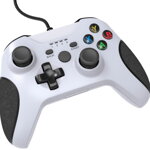 USB kabelový ovladač pro PC bílý XBOX design