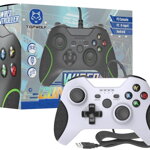 USB kabelový ovladač pro PC bílý XBOX design