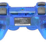 Ovladač PS3 Bluetooth modrý transparent Ovladač PS3 Bluetooth modrý transparent