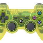 Ovladač PS3 Bluetooth žlutý transparent Ovladač PS3 Bluetooth žlutý transparent
