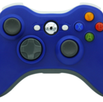 Bezdrátový ovladač XBOX 360 / PC 2,4 GHz modrý Bezdrátový ovladač XBOX 360 / PC 2,4 GHz modrý