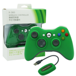 Bezdrátový ovladač XBOX 360 / PC 2,4 GHz zelený Bezdrátový ovladač XBOX 360 / PC 2,4 GHz zelený