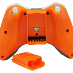 Bezdrátový ovladač XBOX 360 / PC 2,4 GHz oranžový Bezdrátový ovladač XBOX 360 / PC 2,4 GHz oranžový