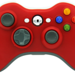 Bezdrátový ovladač XBOX 360 / PC 2,4 GHz červený Bezdrátový ovladač XBOX 360 / PC 2,4 GHz červený