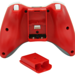 Bezdrátový ovladač XBOX 360 / PC 2,4 GHz červený Bezdrátový ovladač XBOX 360 / PC 2,4 GHz červený