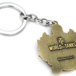 Klíčenka World of Tanks metál bronzový Klíčenka World of Tanks metál bronzový