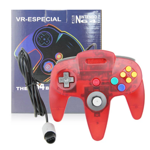 N64 červený transparentní