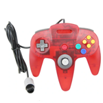 N64 červený transparentní