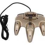 N64 zlatý ovladač