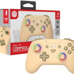 Nintendo Switch bezdrátový ovladač béžový RGB Nintendo Switch bezdrátový ovladač béžový RGB