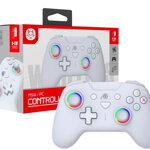 Nintendo Switch bezdrátový ovladač bílý RGB Nintendo Switch bezdrátový ovladač bílý RGB