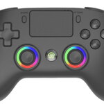 PS4 bezdrátový ovladač černý s RGB podsvícením V2 PS4 bezdrátový ovladač černý s RGB podsvícením V2