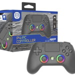 PS4 bezdrátový ovladač černý s RGB podsvícením V2 PS4 bezdrátový ovladač černý s RGB podsvícením V2