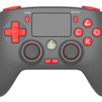 PS4 bezdrátový ovladač černo-červený PS4 bezdrátový ovladač černo-červený