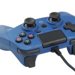 PS4 kabelový ovladač modrý PS4 kabelový ovladač modrý