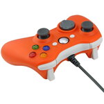 Xbox 360 kabelový ovladač oranžovo-bílý Xbox 360 kabelový ovladač oranžovo-bílý